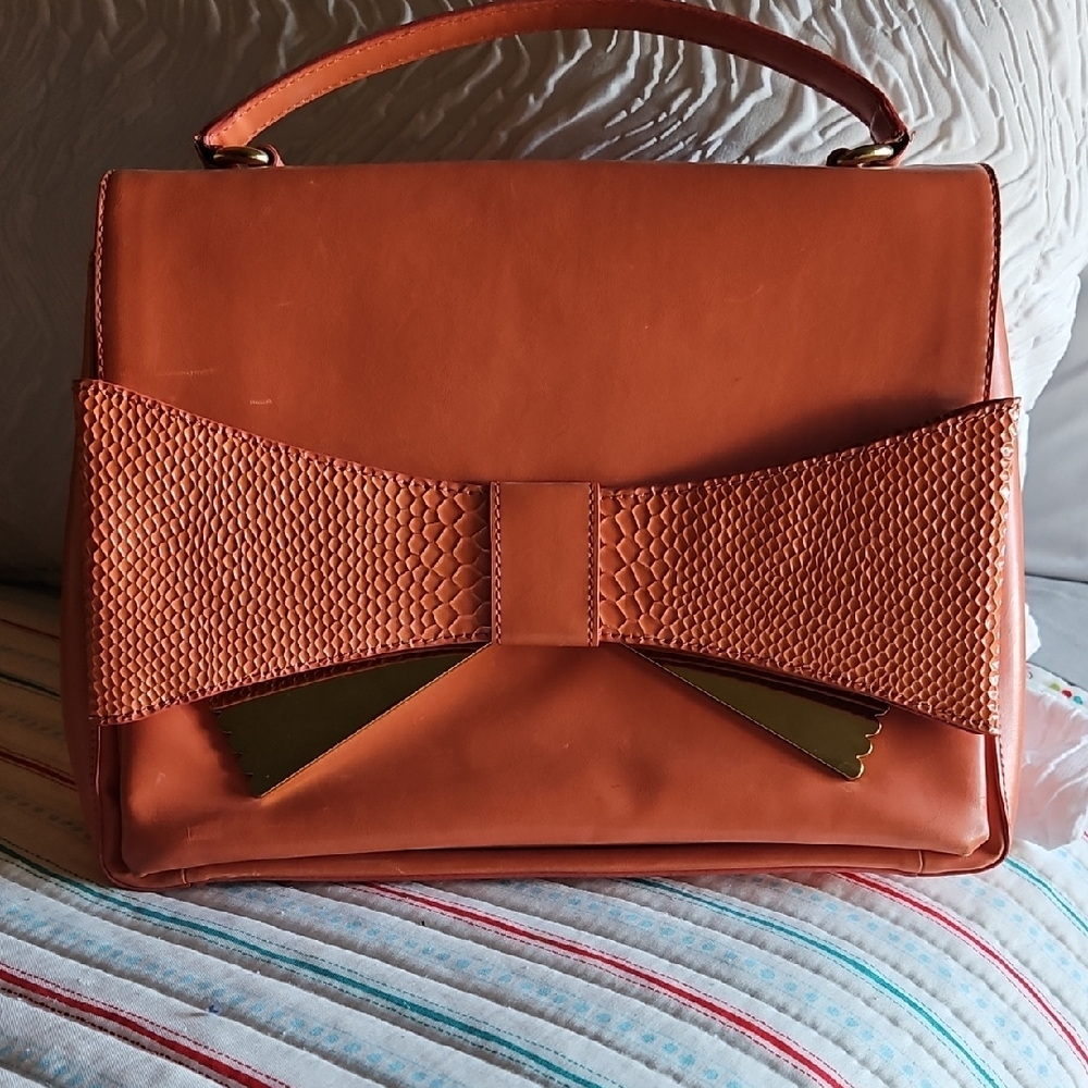 Gianni Bini Pumpkin Orange Purse